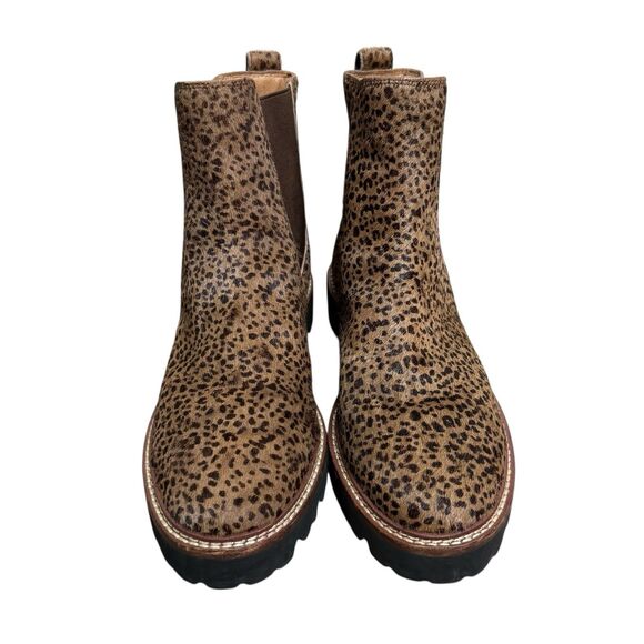 Madewell The Citywalk Lugsole Chelsea Boot Real Calf Hair Leather Womens Size 7 - Picture 5 of 9